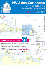 Nv Chart Bundle Reg 12 1 Virgin Islands With Cruising