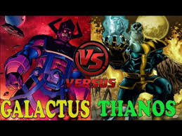Commission c2e2 2013 galactus vs thanos Galactus Vs Thanos