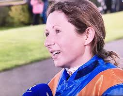 Katie Davis wins at Saratoga yesterday