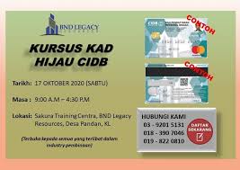 Membentangkan tarikh terbaru kursus kad hijau kuala lumpur dari semasa ke semasa. Kenapa Perlu Ada Kad Kursus Mata Ccd Cidb Facebook