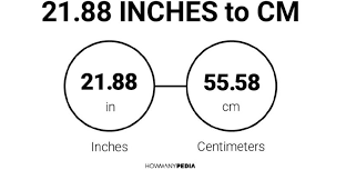 How to convert 2.5 centimeters to inches. 21 88 Inches To Cm Howmanypedia Com