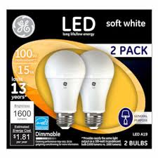 Aukora motion activated led motion sensor light bulbs. Led Light Bulbs Soft White Dimmable 1600 Lumens 15 Watts 2 Pk True Value Of Vassar And Frankenmuth