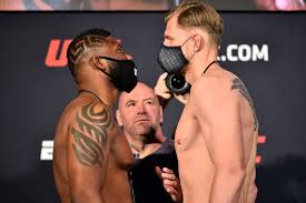 Former ufc interim lightweight champion dustin poirier talks with joe rogan after his win over conor mcgregor in the ufc 264 main event on saturday night in las vegas. Ufc Fight Night June 20 Results Full Results List Of Winners Knockouts From Las Vegas Video Draftkings Nation