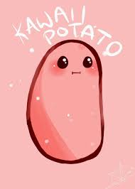 Kawaii Potato Kawaii Potato Cute Potato Kawaii