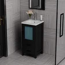 16 Black Bathroom Sink Vanity Set