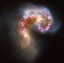 Also called arp 12, it's about 62,000 light years across, smaller than the milky way by a fair margin. Atlas Of Peculiar Galaxies Wikipedia