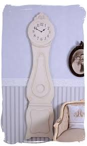 Schwedische Wanduhr Weiss Mora Uhr Shabby Chic Wanduhr Weiss Wanduhren Shabby Chic Weiss