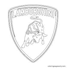 Creating a logo for your small business is a big step in the right direction. Lamborghini Logo Coloring Pages Car Logo Coloring Pages Coloring Pages For Kids And Adults