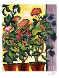 Geranium Am Fenster Giclee Print By Auguste Macke At Art Com August Macke Macke Macke Art