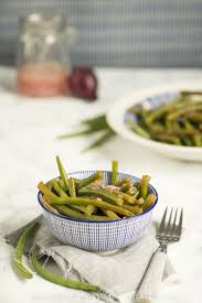 Knackiger Bohnensalat Wie Im Restaurant Ubersee Madchen Rezept Bohnensalat Bohnensalat Rezept Salat
