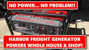 It is useful for professionals who need a unit for job sites to ensure that a power failure will for example, the predator 2000 is rated at only 52dba. Long Term Test Predator 9000 Generator Review Performance Report With Real Numbers Youtube