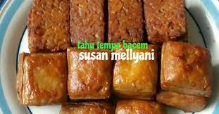 Resep Tahu Tempe Bacem Oleh Susan Mellyani Recipe Resep Tahu Makanan Dan Minuman Resep Masakan