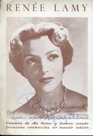 RENÉE LAMY PHOTOGRAPHIE sur carte avec AUTOGRAPHE EUR 7,90