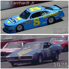 That's because he was one. Dale Earnhardt Jr S 2019 Darlington Throwback Is Dale Earnhardt Sr S First Cup Series Start In 1975 World 600 A Dale Earnhardt Jr Jr Motorsports Dale Earnhardt