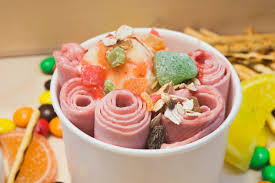 Glace Ice Cream Roll Glace Sundae Creme Glacee Glace