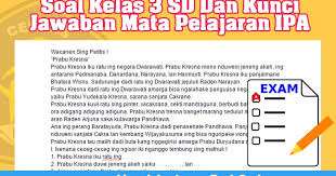Check spelling or type a new query. Soal Dan Kunci Jawaban Mapel Bahasa Jawa Kelas 3 Sd Blog Edukasi
