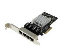 StarTech.com 4-Port Gigabit Ethernet Network Card - PCI Express, Intel I350  NIC - Quad Port PCIe Network Adapter Card