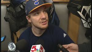 Robert Thomas talks ahead of match up with Hurricanes, former teammate Joel  Edmundson