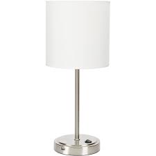 They are adjustable and have a usb port. Mainstays Silver Grab And Go Stick Lamp With Usb Port Walmart Com Walmart Com