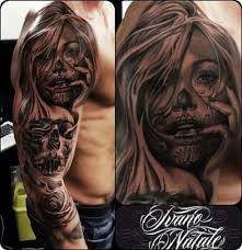 Tattoo Sleeve Ideas For Men Inspiration Sugar Skull 27 Ideas Skull Girl Tattoo Sugar Skull Girl Tattoo Sleeve Tattoos