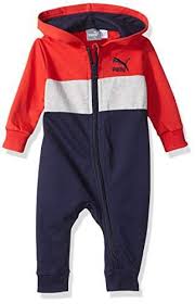 Puma Baby Boys Fleece Coverall Baby Boy Outfits Boy Outfits Kids Fashion Clothes