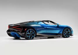 Photo Une Bugatti W16 Mistral « Fly Bug » unique a été créée sur mesure ...