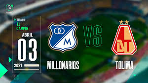 Lista oficial de convocados para nuestro compromiso ante millonarios fc, por la. Millonarios Vs Tolima En Vivo Youtube