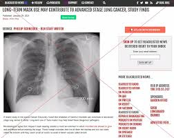 Since it is a possibility for pneumonia to turn into lung cancer, it is important to take preventative measures to reduce the risk of this happening. Does Face Mask Use Cause Lung Cancer Not Really