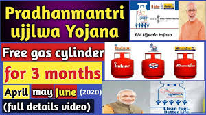 Pradhan Mantri Ujjwala Yojana 3 Month Gas Cylinder Free Full Details 3 Month Gas Free Youtube