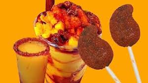 Tamarind is the most common ingredient found in mexican candies; How To Make A Mexican Candy Mangonada And Shot Youtube