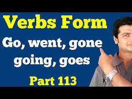 Verb Forms Verb First Form Second Form Third Form Forth Form Fifth Form Learn Verbs Part 113 Youtube Verb Forms Verb Learning