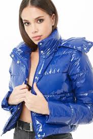 faux patent leather puffer jacket faux jacke leder patent puffer winterkleidung fur damen alles uber den winter puffer jacket women shiny jacket jackets