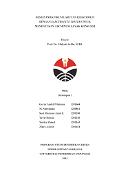 Bagaimana desain praktikum larutan elektrolit dengan electrolyte tester untuk. Pdf Desain Praktikum Menggunakan Larutan Elektrolit Tester Untuk Menentukan Air Minum Layak Konsumsi Rev