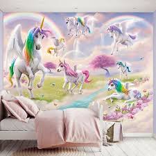 Fototapete Einhorner Tapete Kinderzimmer Wohnzimmer Kinder Wandbild Wand Einhorn Eur 49 90 Einhorn Tapete Kinderzimmer Tapete Wandbild Wand