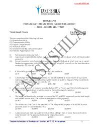 Nid Coaching Classes In Hyderabad Sample Paper For Nift Pg Management