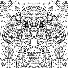You want to see all of these puppy coloring pages. Cute Puppy Coloring Page Stock Vector Illustration Of Cake 94315429