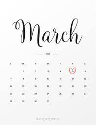We used our math skills and calculated the number of days between (today) and the date of march 5, 2021. Due Date March 5 2021 During Pregnancy