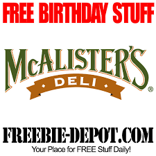 Getting the gift card is not difficult you can simply apply online as you apply for walmart credit card. Free Birthday Stuff Mcalister S Deli Birthday Freebie Gift Certificate Freebie Depot