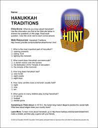 Question topics equally cover the christmas, hanukkah, kwanzaa, & new year's. Internet Scavenger Hunt What Is Hanukkah Education World