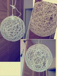 Diy Wie Du Eine Faden Lampe Perfekt Rund Hinbekommst