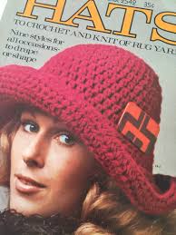Rug Yarn HATS to Knit & Crochet, 9 Styles. Vintage Patterns. PDF Instant  Download
