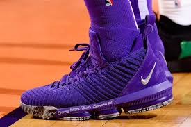 Lebron james celebrated his 36th birthday by becoming the first player in nba history to have 1,000 straight games with at least 10 points. New Nike Lebron 16 Pe Purple Hypebeast