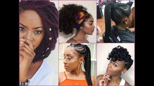 Collection of dreads and afro braids for a girl. 2018 Inspiring Summer Hairstyle Ideas For African American Womens Youtube
