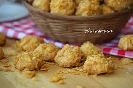 Biskut Keju Cornflakes Cornflakes Cheese Cookies Resipi Citarasawan Resep Biskuit Resep Makanan Resep Masakan