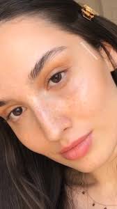 #im MINI TUTORIAL: How to get natural-looking long lasting freckles using a  self tanner. #makeup #freckles #fyp #foryoupage