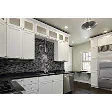 Check spelling or type a new query. Shop Gbi Tile Stone Inc Gemstone Black Glass Mosaic Subway Wall Tile Common 12 In X 12 In Actual Tile Kitchen Remodel Wall Tiles Kitchen Remodel