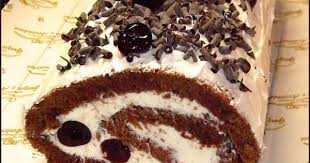 Buche Foret Noire Au Thermomix Special Noel Plat Et Recette Gateau Sucre Gateau Thermomix Buche De Noel Au Thermomix
