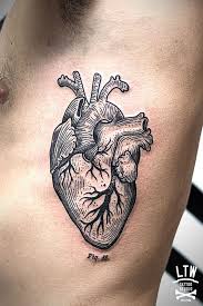 These Are The 25 Most Artistic And Original Heart Tattoos I Ve Ever Seen Blog Of Francesco Mugnai Anatomical Heart Tattoo Tattoos For Guys Heart Tattoo