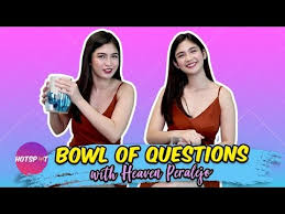 Binasag na din ni heaven peralejo ang kanyang pananahimik ukol sa isyung inilabas ni lolit solis tungkol sa kanya. Bowl Of Questions With Heaven Peralejo Hotspot 2020 Episode 1768 Youtube