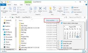 How To Find Files By Date Modified In Windows 10 Windows 10 Dating Internet Speed